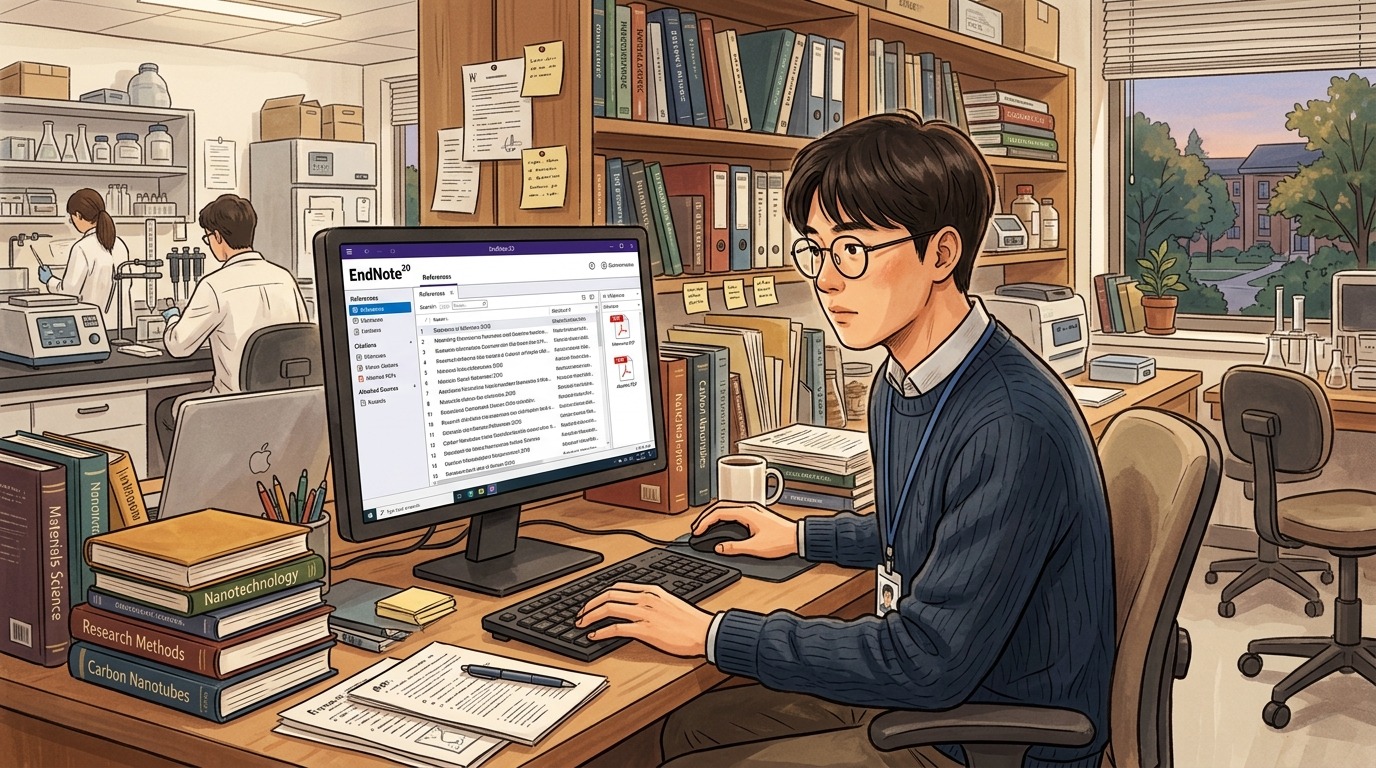 화학공학 박사의 연구 도구 EndNote와 Origin