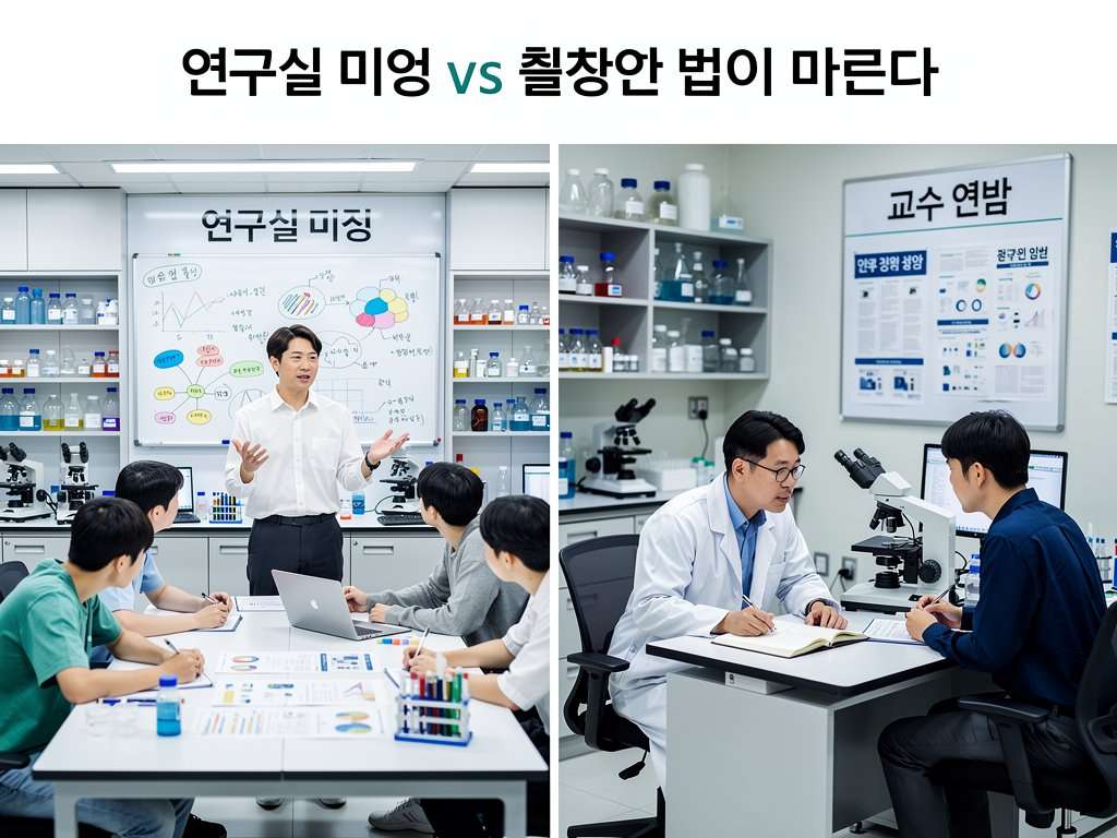 연구실 미팅 vs 교수 면담, 말하는 법이 다르다 이미지 2