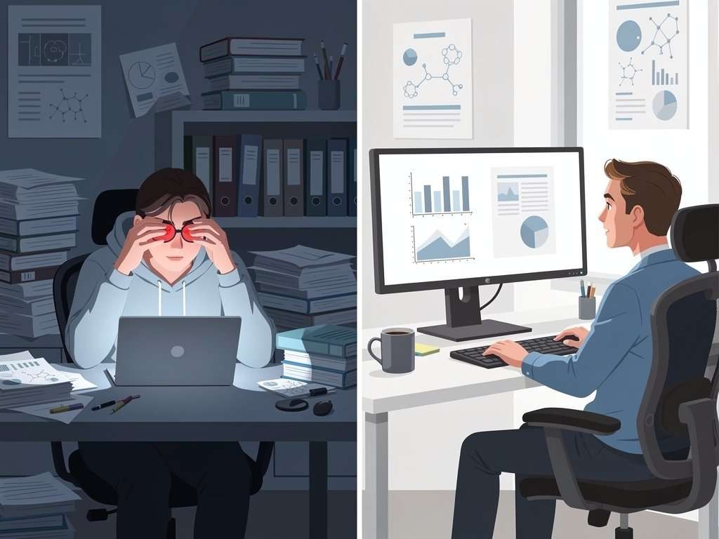박사과정이라면 모니터에 투자하라 – 눈건강과 생산성의 차이 이미지 2
